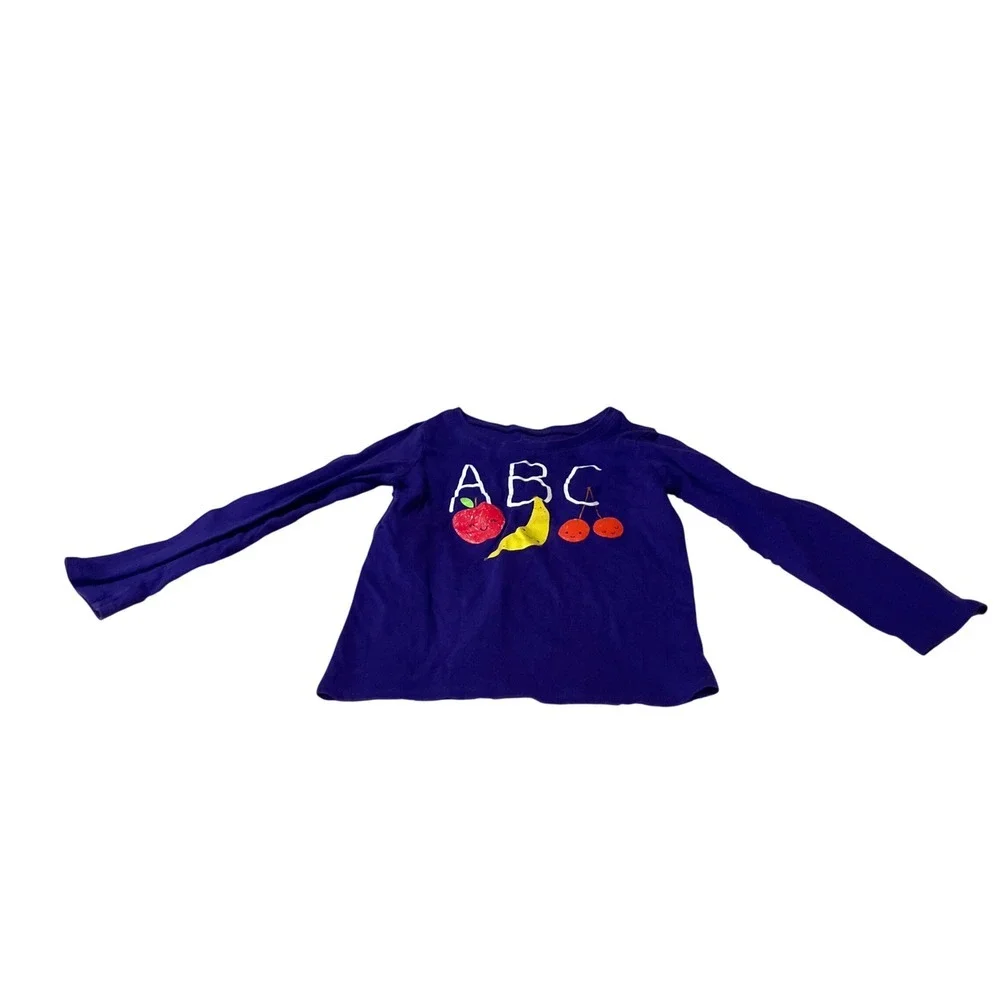 Girls Long Sleeve Graphic Tee Bundle Old Navy Garanimals Childrens Place 4/5T